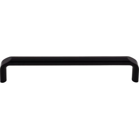 Top Knobs Exeter Pull 6 5/16" c-c in Flat Black