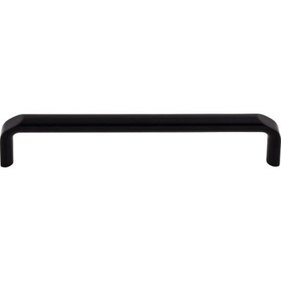 Top Knobs Exeter Pull 6 5/16" c-c in Flat Black