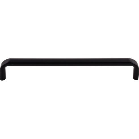 Top Knobs Exeter Pull 7 9/16" c-c in Flat Black