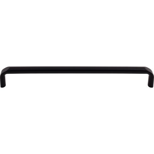 Top Knobs Exeter Pull 8 13/16" c-c in Flat Black