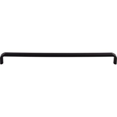 Top Knobs Exeter Pull 12" c-c in Flat Black