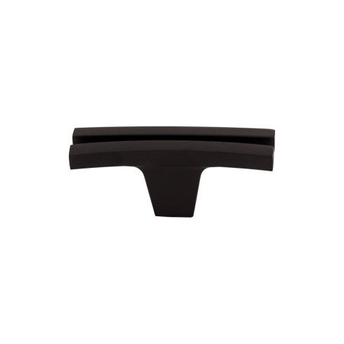 Top Knobs Flared Knob 2 5/8" in Flat Black