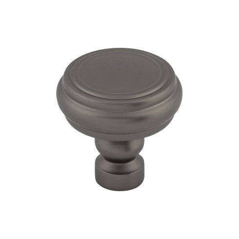 Top Knobs Brixton Rimmed Knob 1 1/4" in Ash Gray