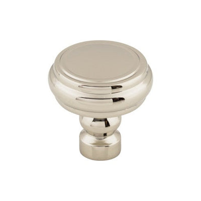 Top Knobs Brixton Rimmed Knob 1 1/4" in Polished Nickel