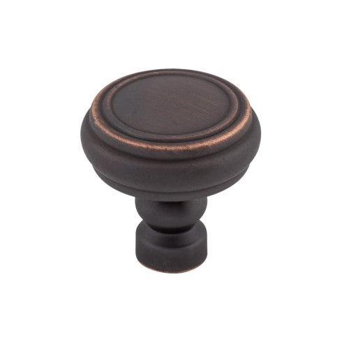 Top Knobs Brixton Rimmed Knob 1 1/4" in Umbrio