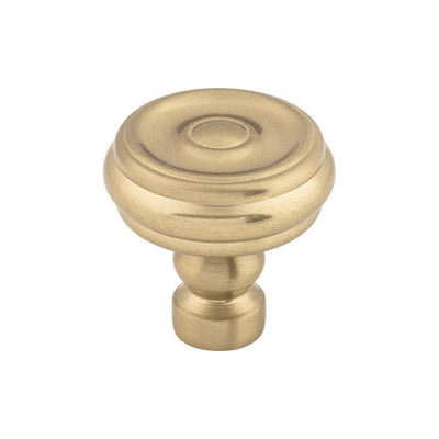Top Knobs Brixton Button Knob 1 1/4" in Honey Bronze