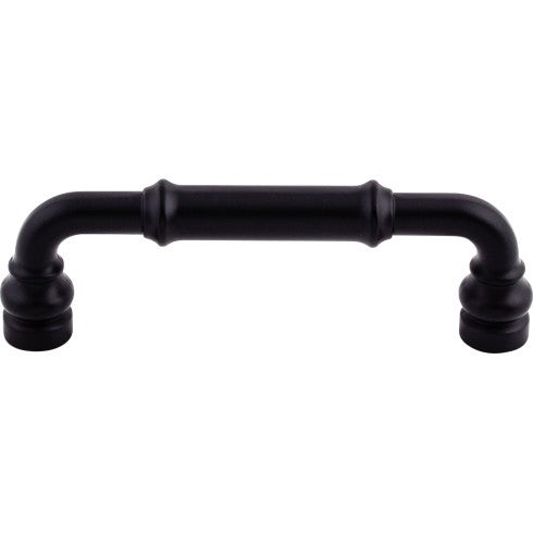 Top Knobs Brixton Pull 3 3/4" c-c in Flat Black