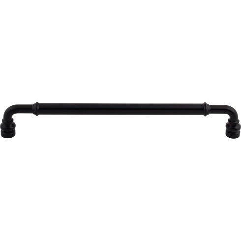 Top Knobs Brixton Pull 8 13/16" c-c in Flat Black