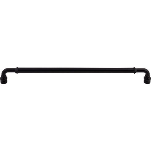Top Knobs Brixton Pull 12" c-c in Flat Black