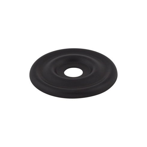 Top Knobs Brixton Backplate 1 3/8" in Flat Black