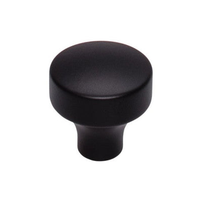 Top Knobs Kinney Knob 1 1/8" in Flat Black