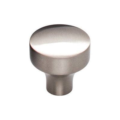 Top Knobs Kinney Knob 1 1/8" in Brushed Satin Nickel