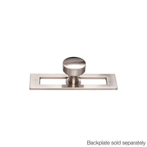 Top Knobs Kinney Knob 1 1/8" in Brushed Satin Nickel