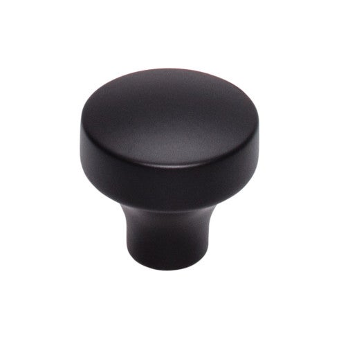 Top Knobs Kinney Knob 1 1/4" in Flat Black