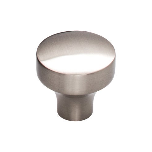 Top Knobs Kinney Knob 1 1/4" in Brushed Satin Nickel