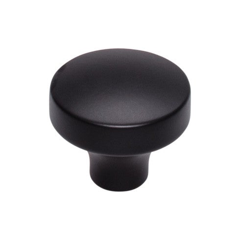 Top Knobs Kinney Knob 1 1/2" in Flat Black