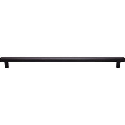 Top Knobs Hillmont Pull 12" c-c in Flat Black