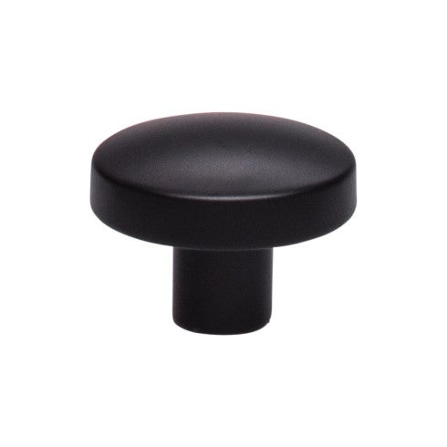 Top Knobs Hillmont Knob 1 3/8" in Flat Black
