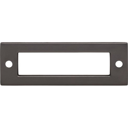 Top Knobs Hollin Backplate 3" c-c in Ash Gray