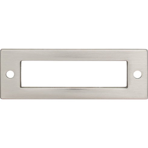 Top Knobs Hollin Backplate 3" c-c in Brushed Satin Nickel