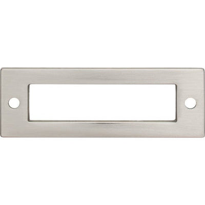 Top Knobs Hollin Backplate 3" c-c in Brushed Satin Nickel