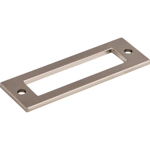 Top Knobs Hollin Backplate 3" c-c in Brushed Satin Nickel