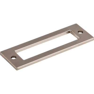Top Knobs Hollin Backplate 3" c-c in Brushed Satin Nickel