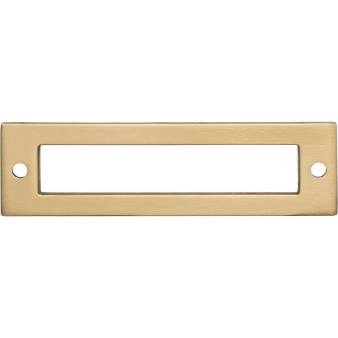 Top Knobs Hollin Backplate 3 3/4" c-c in Honey Bronze