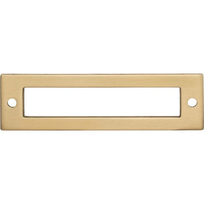 Top Knobs Hollin Backplate 3 3/4" c-c in Honey Bronze