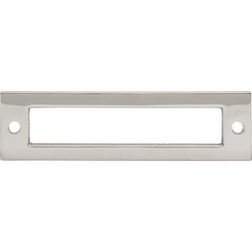 Top Knobs Hollin Backplate 3 3/4" c-c in Polished Nickel