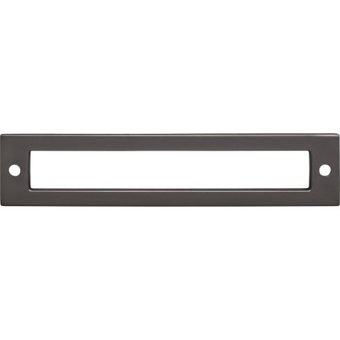 Top Knobs Hollin Backplate 5 1/16" c-c in Ash Gray