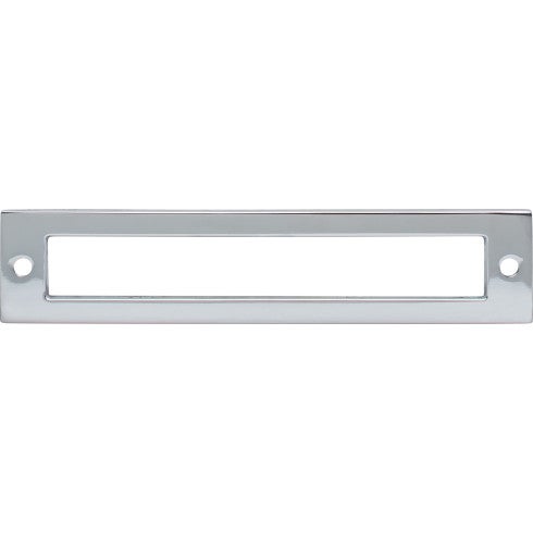 Top Knobs Hollin Backplate 5 1/16" c-c in Polished Chrome