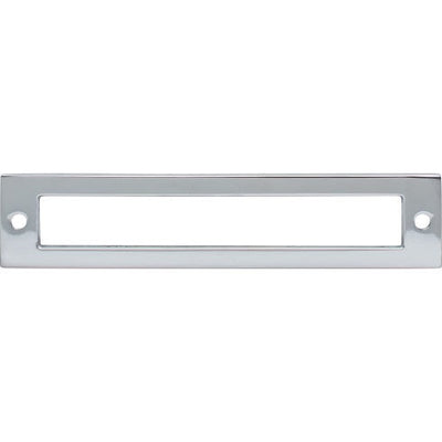 Top Knobs Hollin Backplate 5 1/16" c-c in Polished Chrome