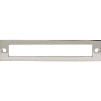 Top Knobs Hollin Backplate 5 1/16" c-c in Polished Nickel