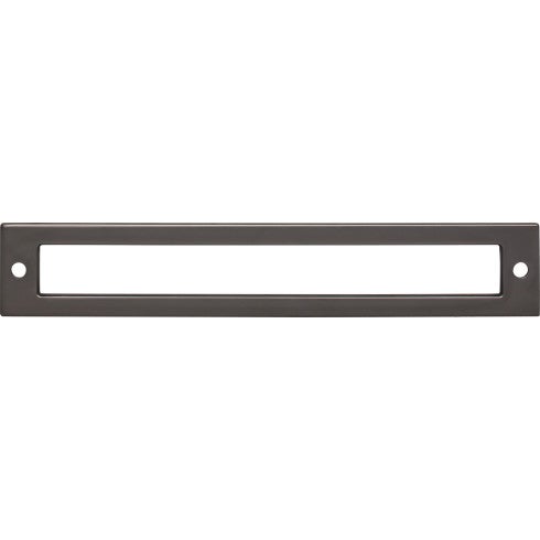 Top Knobs Hollin Backplate 6 5/16" c-c in Ash Gray