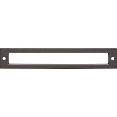 Top Knobs Hollin Backplate 6 5/16" c-c in Ash Gray