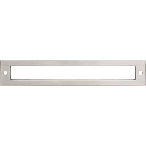 Top Knobs Hollin Backplate 6 5/16" c-c in Brushed Satin Nickel