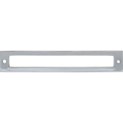 Top Knobs Hollin Backplate 6 5/16" c-c in Polished Chrome