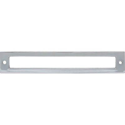 Top Knobs Hollin Backplate 6 5/16" c-c in Polished Chrome