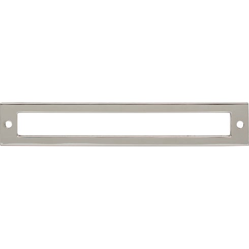 Top Knobs Hollin Backplate 6 5/16" c-c in Polished Nickel