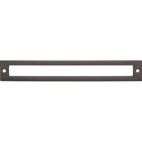Top Knobs Hollin Backplate 7 9/16" c-c in Ash Gray
