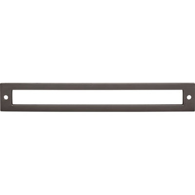 Top Knobs Hollin Backplate 7 9/16" c-c in Ash Gray