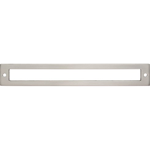 Top Knobs Hollin Backplate 7 9/16" c-c in Brushed Satin Nickel