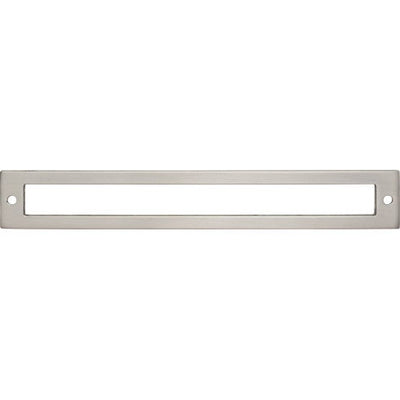 Top Knobs Hollin Backplate 7 9/16" c-c in Brushed Satin Nickel