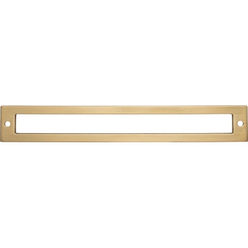 Top Knobs Hollin Backplate 7 9/16" c-c in Honey Bronze