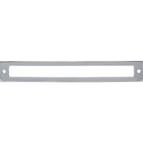 Top Knobs Hollin Backplate 7 9/16" c-c in Polished Chrome
