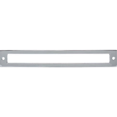 Top Knobs Hollin Backplate 7 9/16" c-c in Polished Chrome