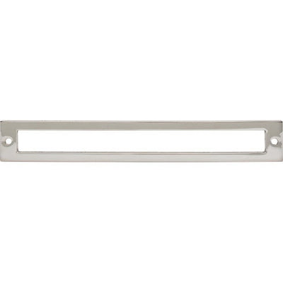 Top Knobs Hollin Backplate 7 9/16" c-c in Polished Nickel