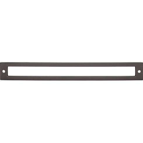Top Knobs Hollin Backplate 8 13/16" c-c in Ash Gray