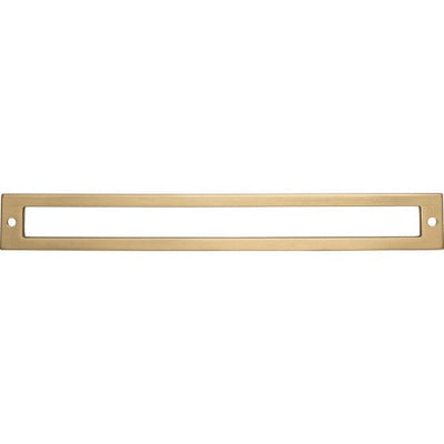 Top Knobs Hollin Backplate 8 13/16" c-c in Honey Bronze